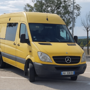 Sprinter Yellow Test Van