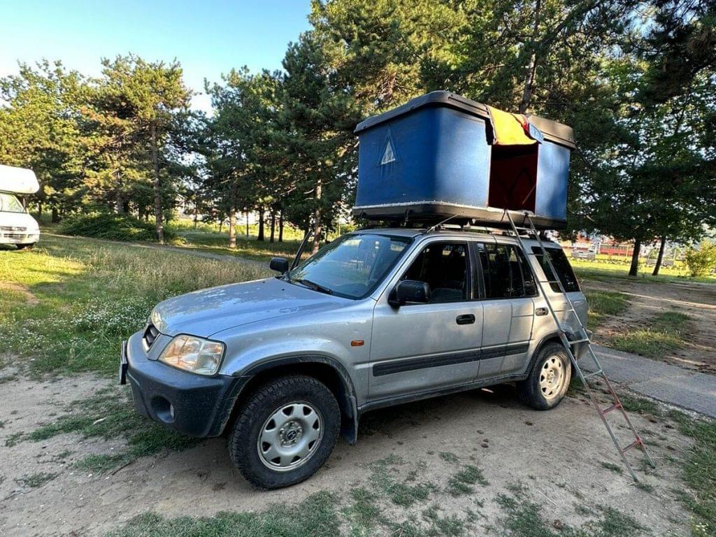 4x4 campervan rental Albania off-road vehicle