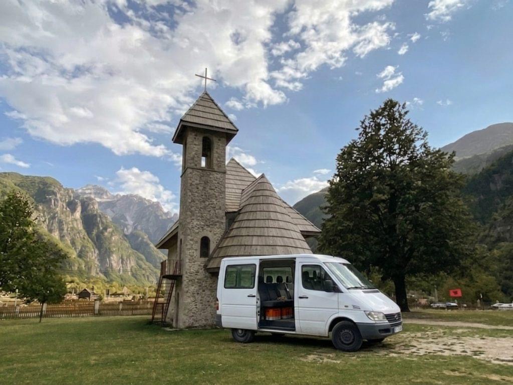 Sprinter Light campervan rental Albania